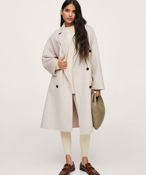 Lapelless fitted blazer